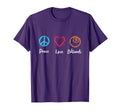 Peace Love Billiards T-Shirt - Novelty Apparel for Adults - T-Shirt, Sweatshirt, Hoodie