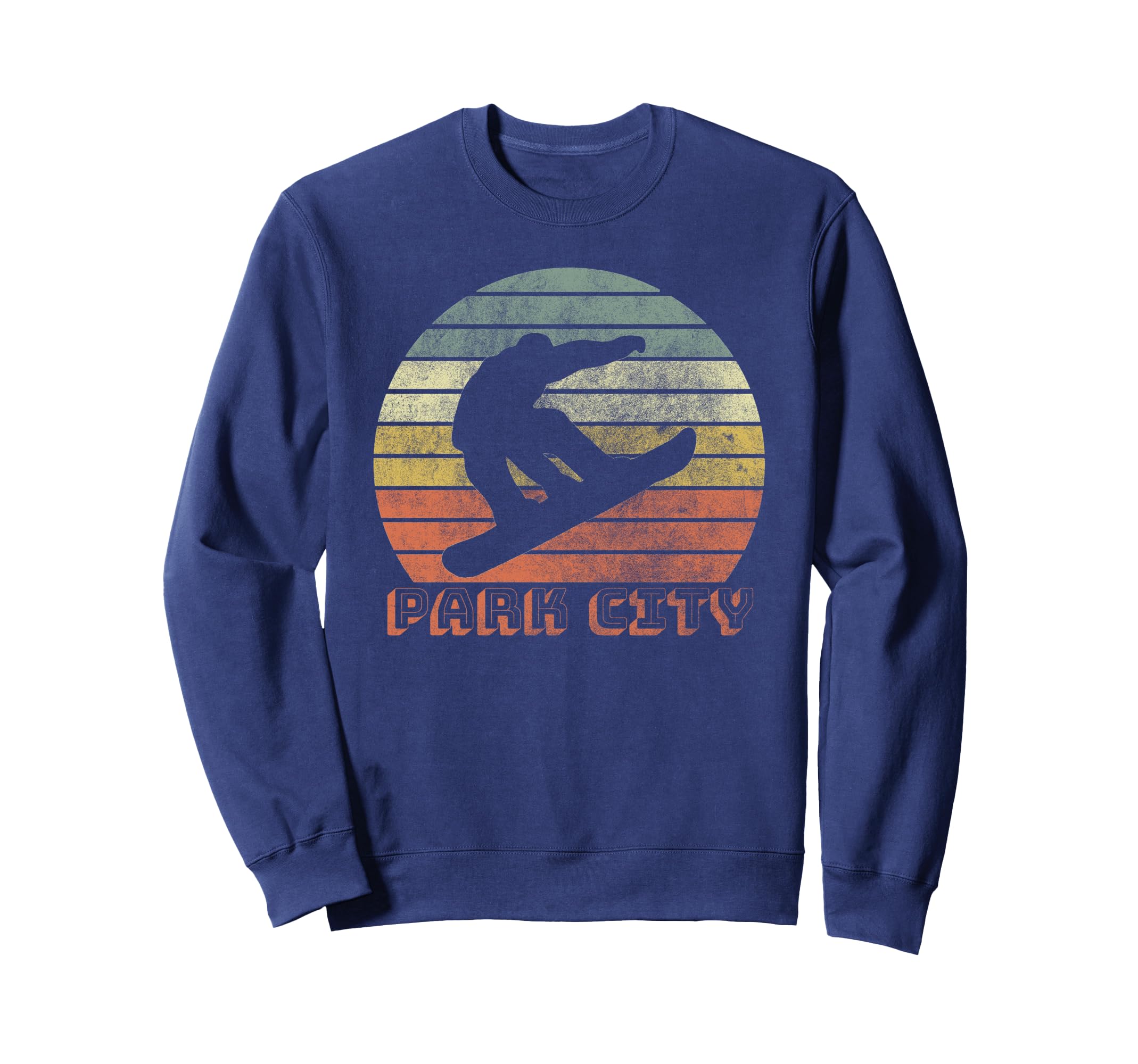 Park City Utah Snowboarding Sunset Sweatshirt - Fun Novelty Design Unisex - T-Shirt, Sweatshirt, Hoodie