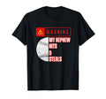 Warning My Nephew Hits Steals Funny T-Shirt - Minimalist Print for Adults - T-Shirt, Sweatshirt, Hoodie