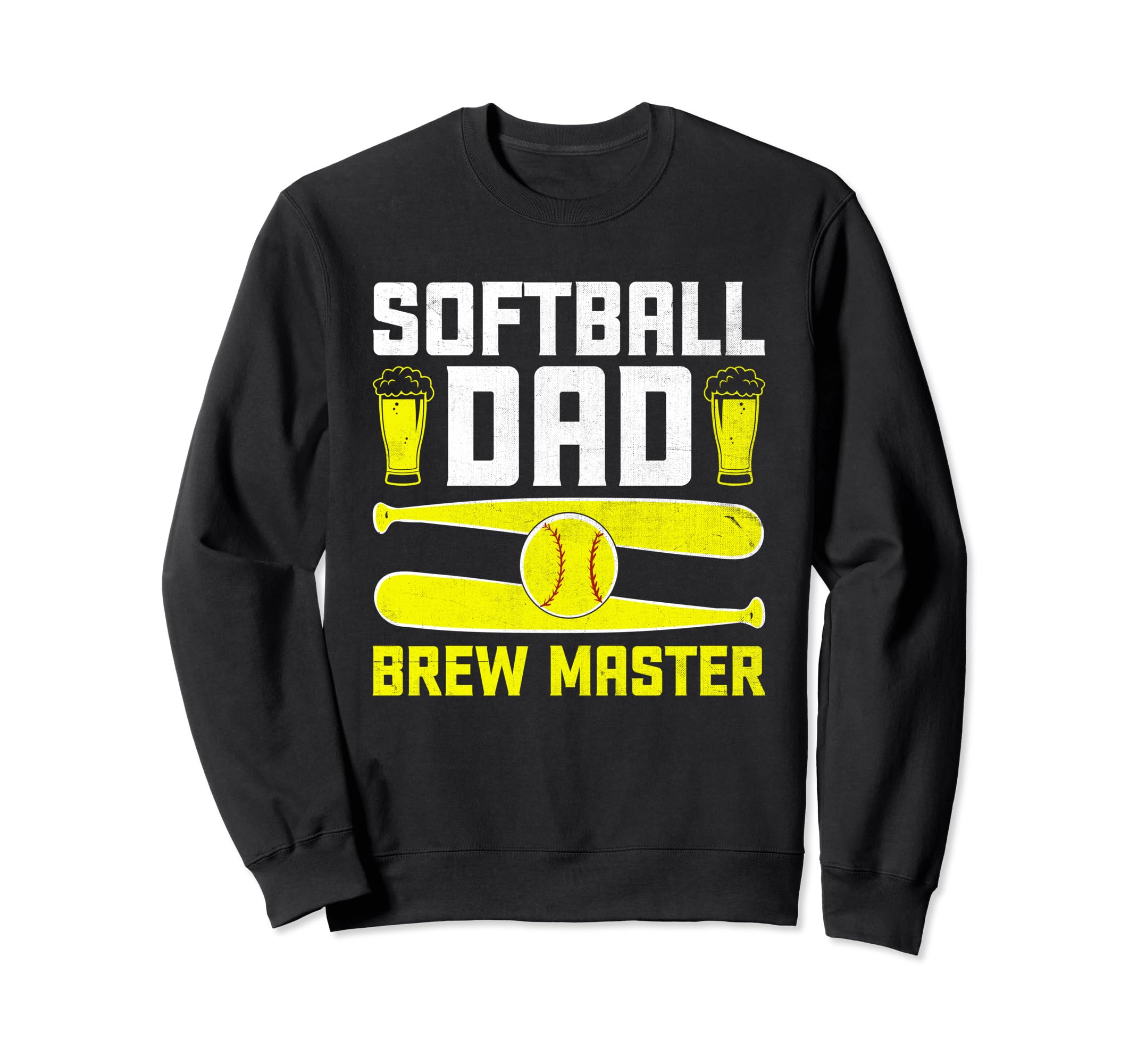 Softball Baseball Dad Player Beer Sweatshirt - Streetwear Style Unisex - T-Shirt, Sweatshirt, Hoodie