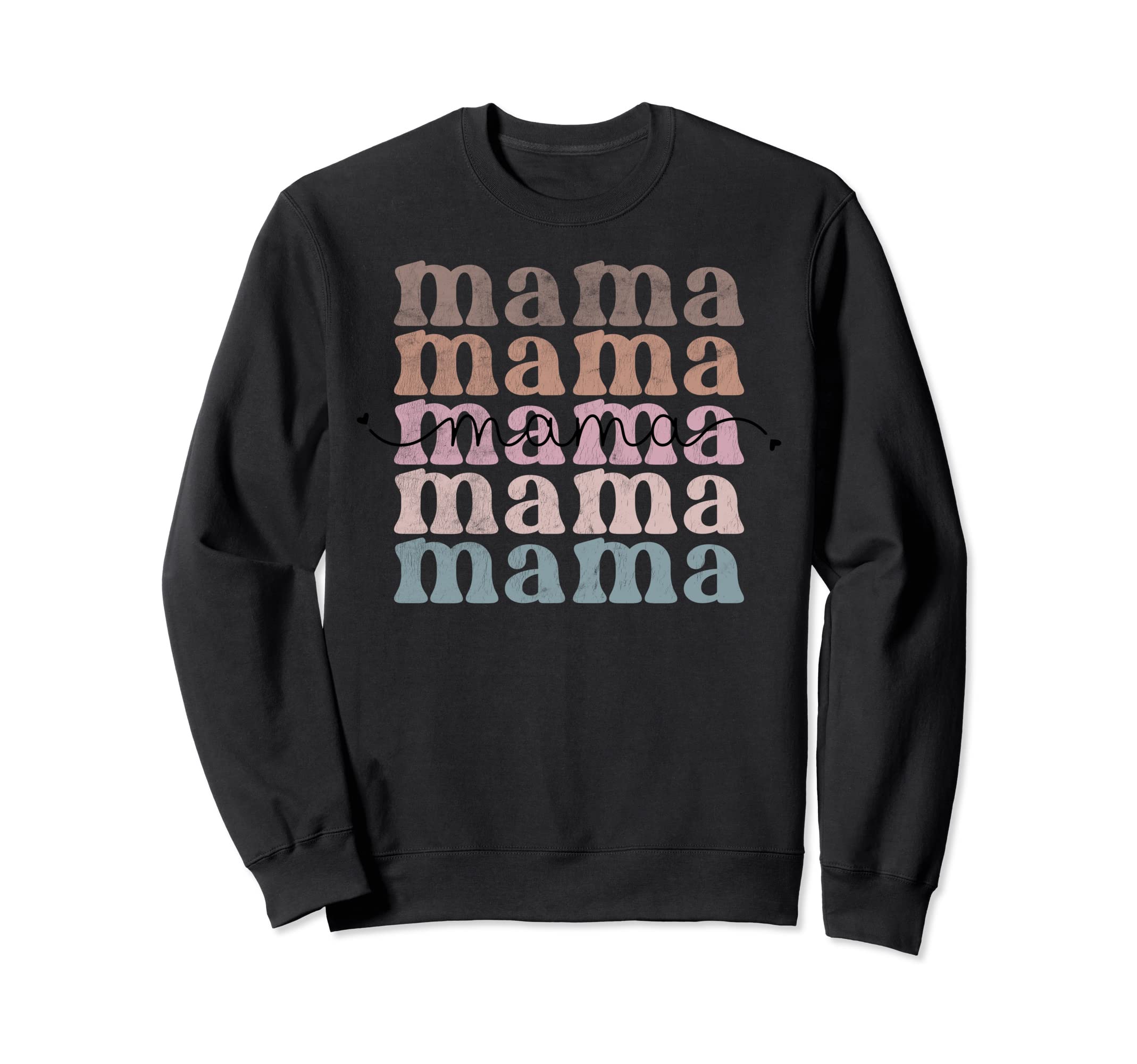 Groovy Boho Mama Mothers Day Sweatshirt - Aesthetic Graphic Men Women - T-Shirt, Sweatshirt, Hoodie