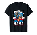 Baseball Mama Mom Mothers Day T-Shirt - Fun Novelty Design for Adults - T-Shirt, Sweatshirt, Hoodie