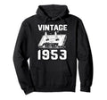 Birthday Best 1953 Bday 1953 Cassette Hoodie - Aesthetic Graphic Men Women - T-Shirt, Sweatshirt, Hoodie