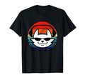 Cat 60S 70S Sunset Theme T-Shirt - Casual Everyday Wear for Adults - T-Shirt, Sweatshirt, Hoodie