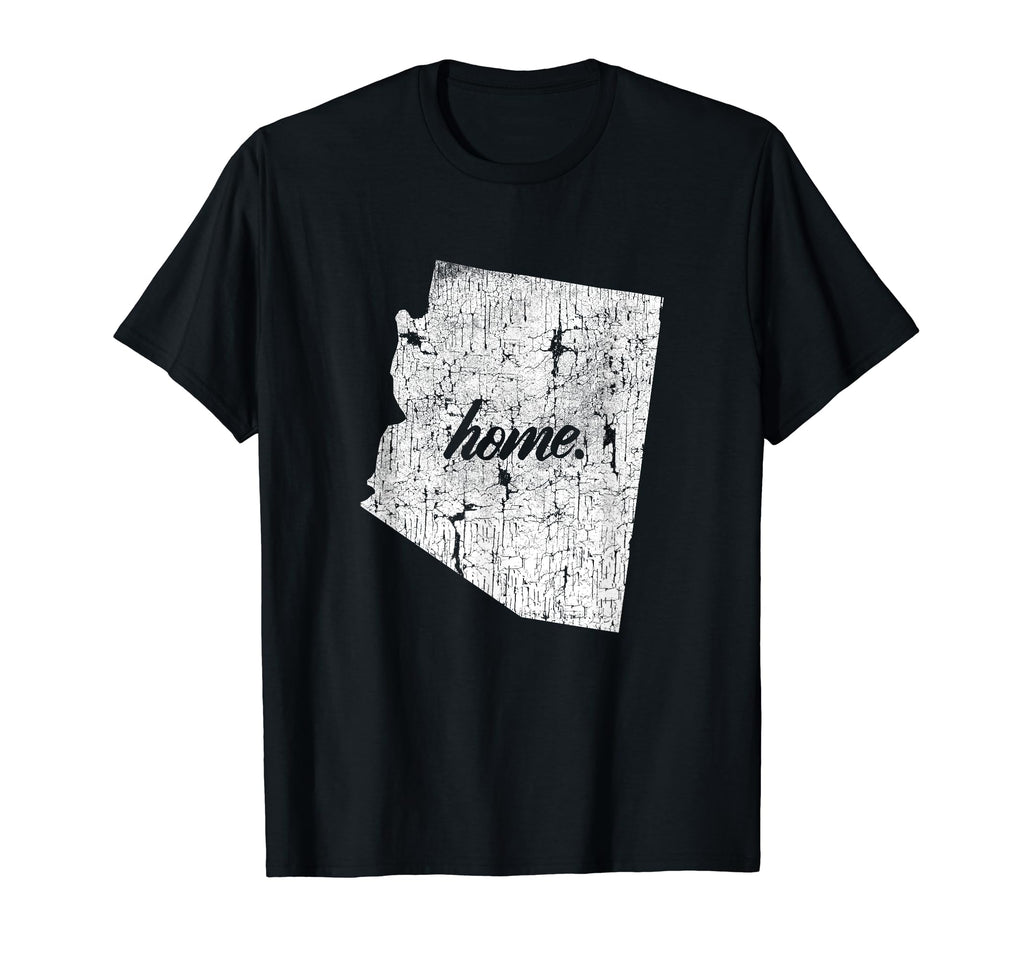 Sweet Home Arizona Distressed Usa Gift T-Shirt - Minimalist Print Unisex - T-Shirt, Sweatshirt, Hoodie