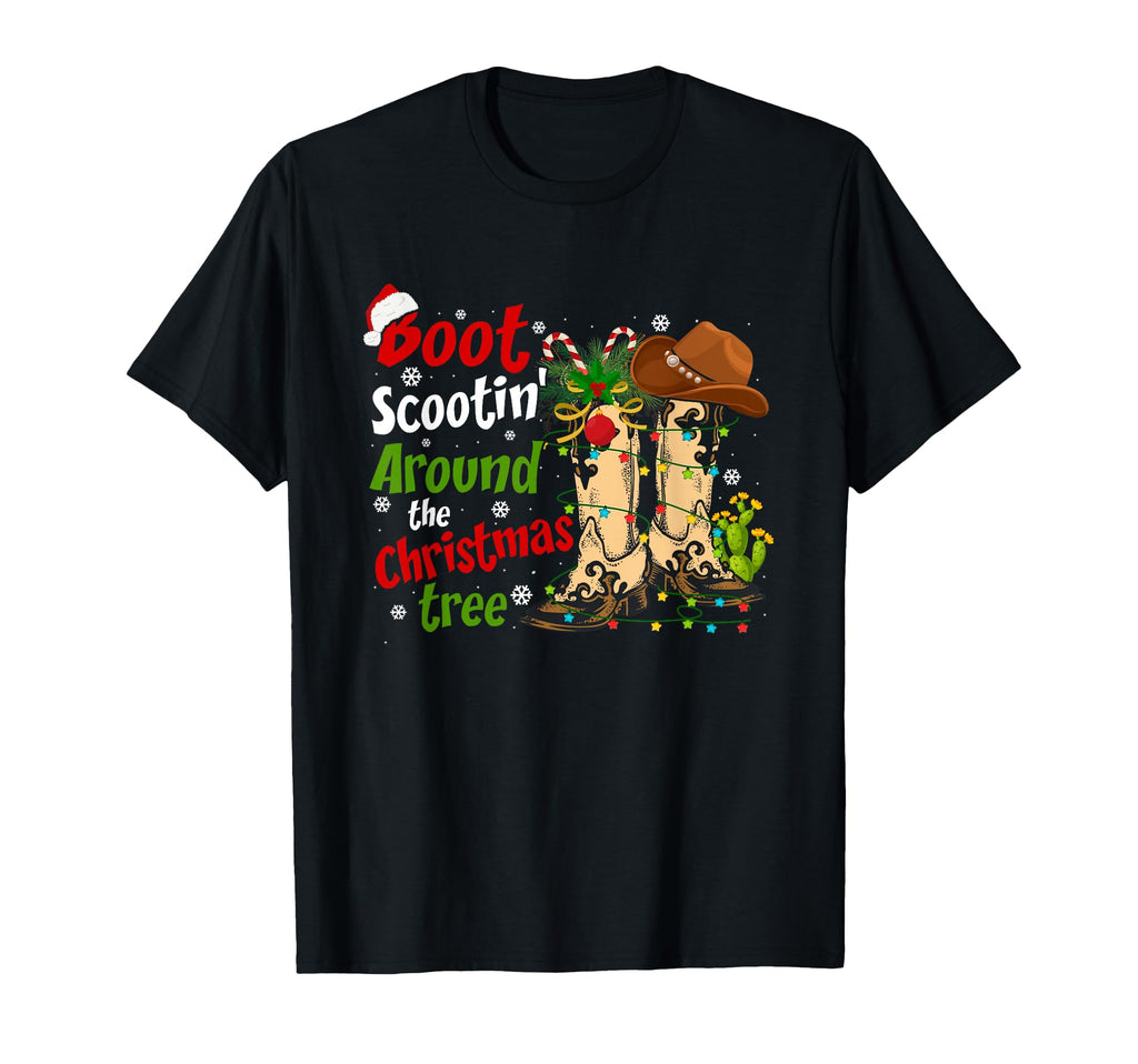 Boot Scootin Around Tree Country T-Shirt - Streetwear Style Men Women - T-Shirt, Sweatshirt, Hoodie