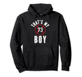 Thats My Jersey Number 73 Baseball Mom Dad Hoodie - Graphic Print Men Women - T-Shirt, Sweatshirt, Hoodie