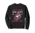 Who Loves Gavin Lux Los Angeles Baseball Sweatshirt - Graphic Print Unisex - T-Shirt, Sweatshirt, Hoodie