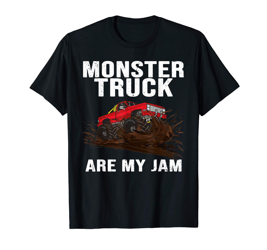 Monster Truck Are My Jam Sunset T-Shirt - Fun Novelty Design Unisex - T-Shirt, Sweatshirt, Hoodie