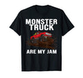 Monster Truck Are My Jam Sunset T-Shirt - Fun Novelty Design Unisex - T-Shirt, Sweatshirt, Hoodie