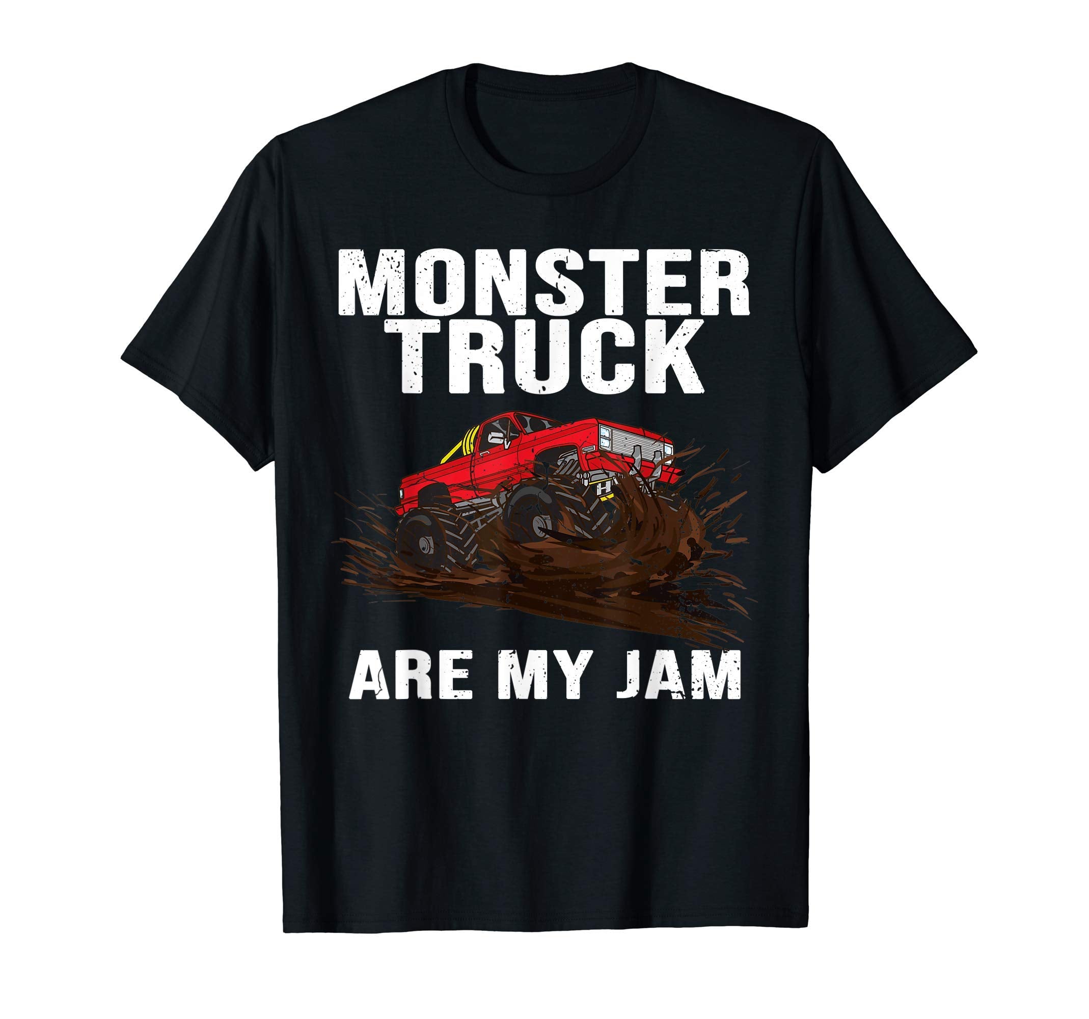 Monster Truck Are My Jam Sunset T-Shirt - Fun Novelty Design Unisex - T-Shirt, Sweatshirt, Hoodie