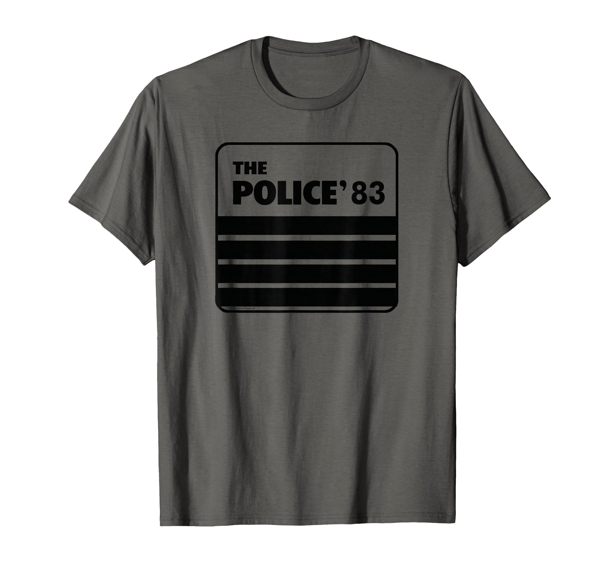 Police Rock Music Band 83 T-Shirt - Casual Everyday Wear for Adults - T-Shirt, Sweatshirt, Hoodie