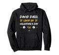 David Dahl Lovin Valentines Day Hoodie - Minimalist Print for Adults - T-Shirt, Sweatshirt, Hoodie