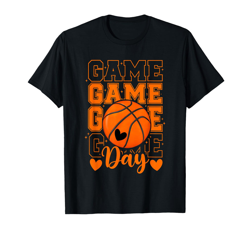 Basketball Mom Game Day Funny T-Shirt - Aesthetic Graphic Men Women - T-Shirt, Sweatshirt, Hoodie