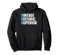 Vhs Historic Superior Vhs Collector Hoodie - Novelty Apparel Unisex - T-Shirt, Sweatshirt, Hoodie
