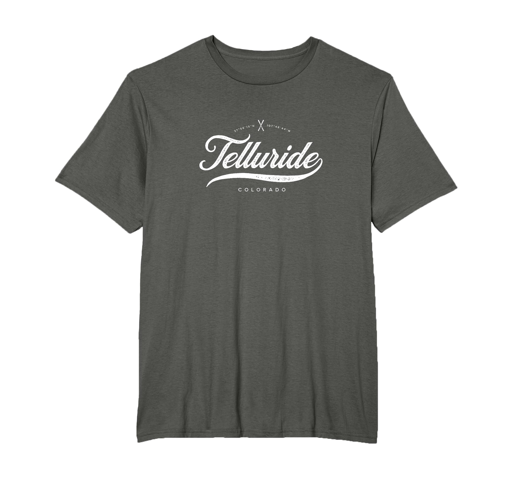 Telluride Colorado Co Skis T-Shirt - Trendy Graphic for Adults - T-Shirt, Sweatshirt, Hoodie