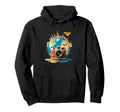 Camera And Globe Travel Art Hoodie - Trendy Graphic Unisex - T-Shirt, Sweatshirt, Hoodie