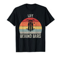 Life Behind Bars Motorcycle Rider T-Shirt - Aesthetic Graphic for Adults - T-Shirt, Sweatshirt, Hoodie