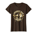 Loudest Dad Here Proud Baseball Dad T-Shirt - Unique Graphic Men Women - T-Shirt, Sweatshirt, Hoodie