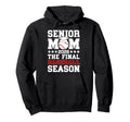 Baseball Senior Mom 2026 Final Baseball Hoodie - Graphic Print for Adults - T-Shirt, Sweatshirt, Hoodie