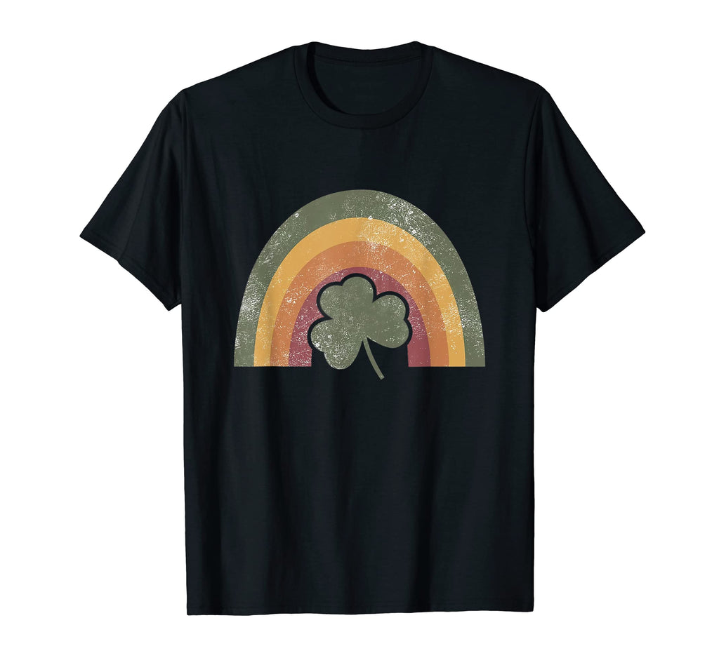 St Patricks Day Green Rainbow Lucky Day T-Shirt - Unique Graphic Men Women - T-Shirt, Sweatshirt, Hoodie