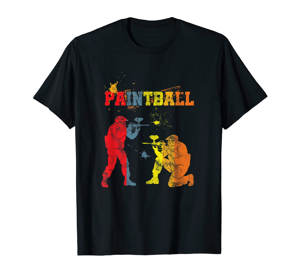 Distressed Paint Ball Splash T-Shirt - Streetwear Style for Adults - T-Shirt, Sweatshirt, Hoodie