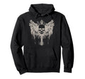 Skull Cross Y2K Grunge Aesthetic Goth Alt Hoodie - Streetwear Style Unisex - T-Shirt, Sweatshirt, Hoodie