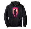 Vaporwave Aesthetic Cyberpunk Samurai Hoodie - Unique Graphic Unisex - T-Shirt, Sweatshirt, Hoodie
