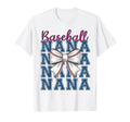 Baseball Nana Coquette Bow T-Shirt - Casual Everyday Wear Men Women - T-Shirt, Sweatshirt, Hoodie