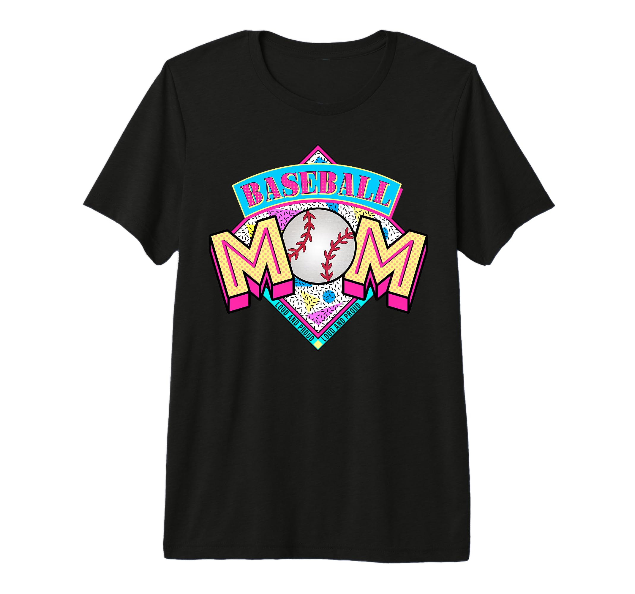 Baseball Mom Baseball Lover Baseball T-Shirt - Streetwear Style Men Women - T-Shirt, Sweatshirt, Hoodie