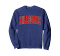 Hillsdale Mi Michigan Varsity Usa Sweatshirt - Novelty Apparel Unisex - T-Shirt, Sweatshirt, Hoodie