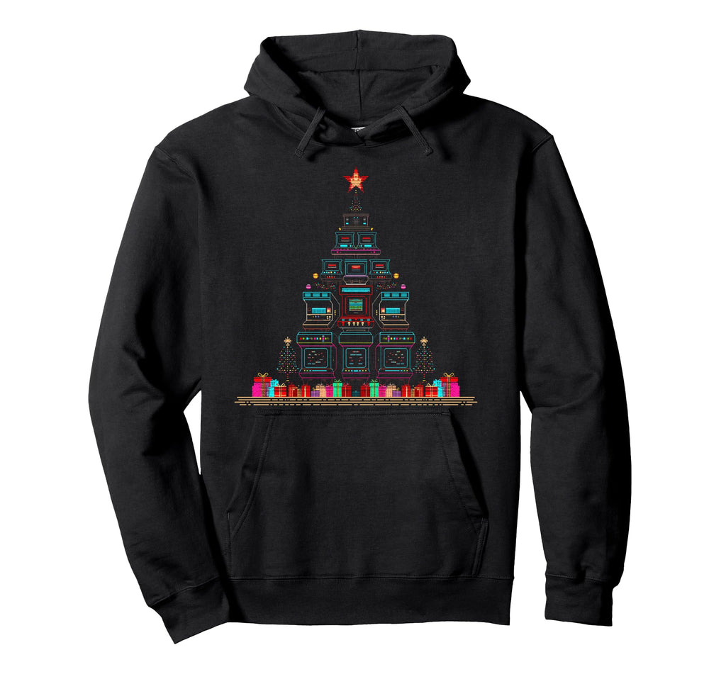 Arcade Games Gaming Tree Hoodie - Casual Everyday Wear for Adults - T-Shirt, Sweatshirt, Hoodie