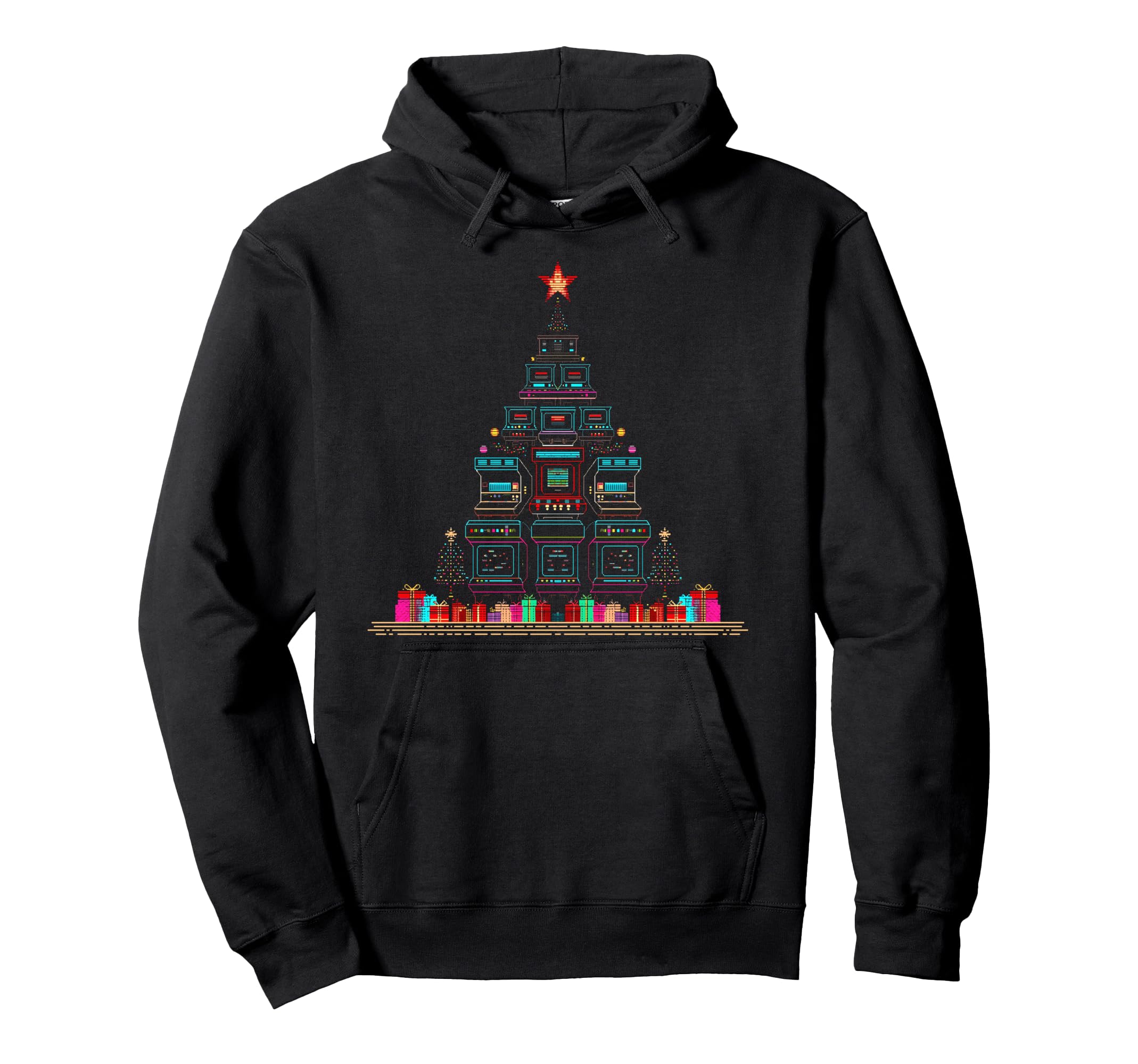 Arcade Games Gaming Tree Hoodie - Casual Everyday Wear for Adults - T-Shirt, Sweatshirt, Hoodie
