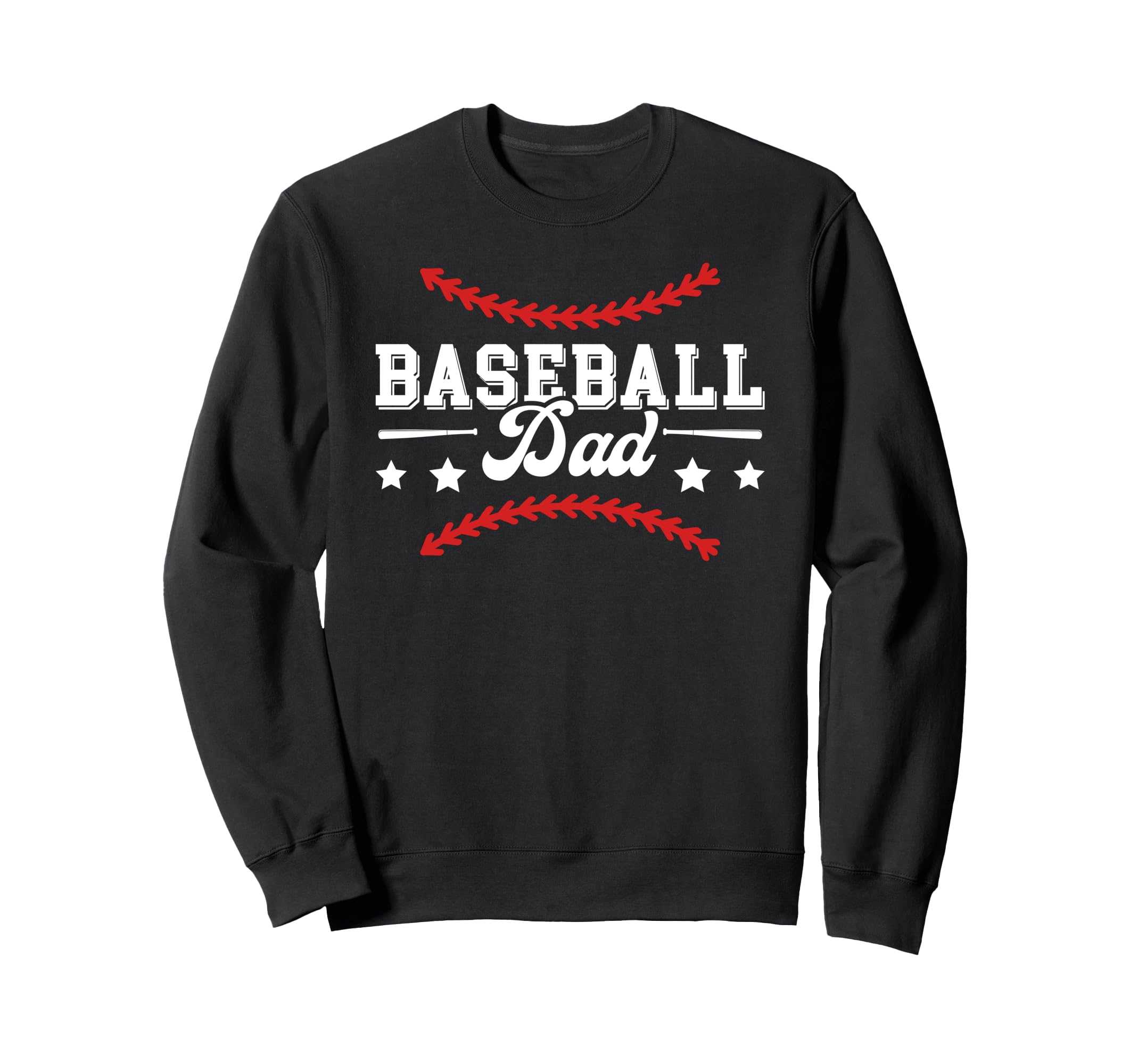Baseball Dad Baseball Player Sweatshirt - Casual Everyday Wear Unisex - T-Shirt, Sweatshirt, Hoodie