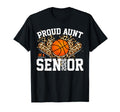 Proud Aunt Class 2026 Basketball Leopard T-Shirt - Novelty Apparel Unisex - T-Shirt, Sweatshirt, Hoodie