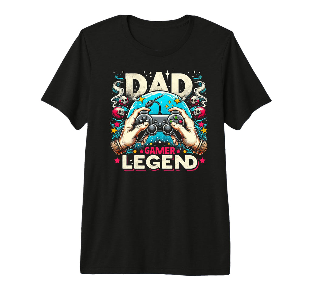 Gamer Dad Game Controller Gaming Video T-Shirt - Trendy Graphic Men Women - T-Shirt, Sweatshirt, Hoodie