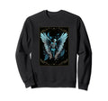 Y2K Aesthetic Fairy Dark Angel Wings Sweatshirt - Trendy Graphic Unisex - T-Shirt, Sweatshirt, Hoodie