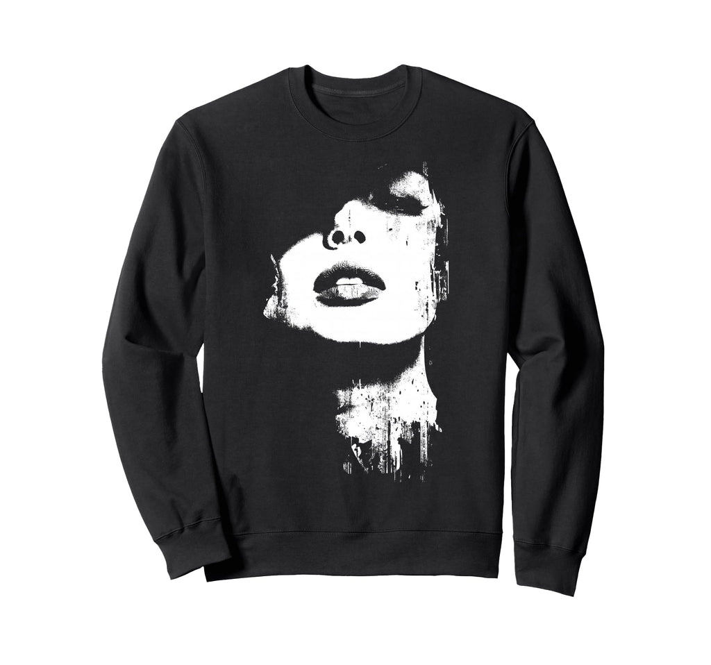 Grunge Portrait 6Xl Sweatshirt - Custom Art Print for Adults - T-Shirt, Sweatshirt, Hoodie