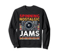 Funny Old School Dj Equipment Table Sweatshirt - Novelty Apparel Men Women - T-Shirt, Sweatshirt, Hoodie