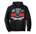 Funny He Got It From His Mom Baseball Hoodie - Custom Art Print Unisex - T-Shirt, Sweatshirt, Hoodie