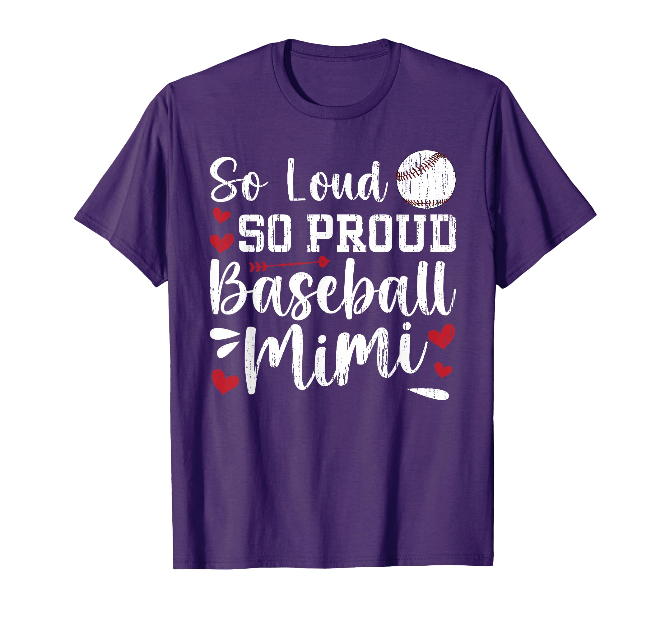 So Loud So Proud Baseball Mimi T-Shirt - Aesthetic Graphic Men Women - T-Shirt, Sweatshirt, Hoodie
