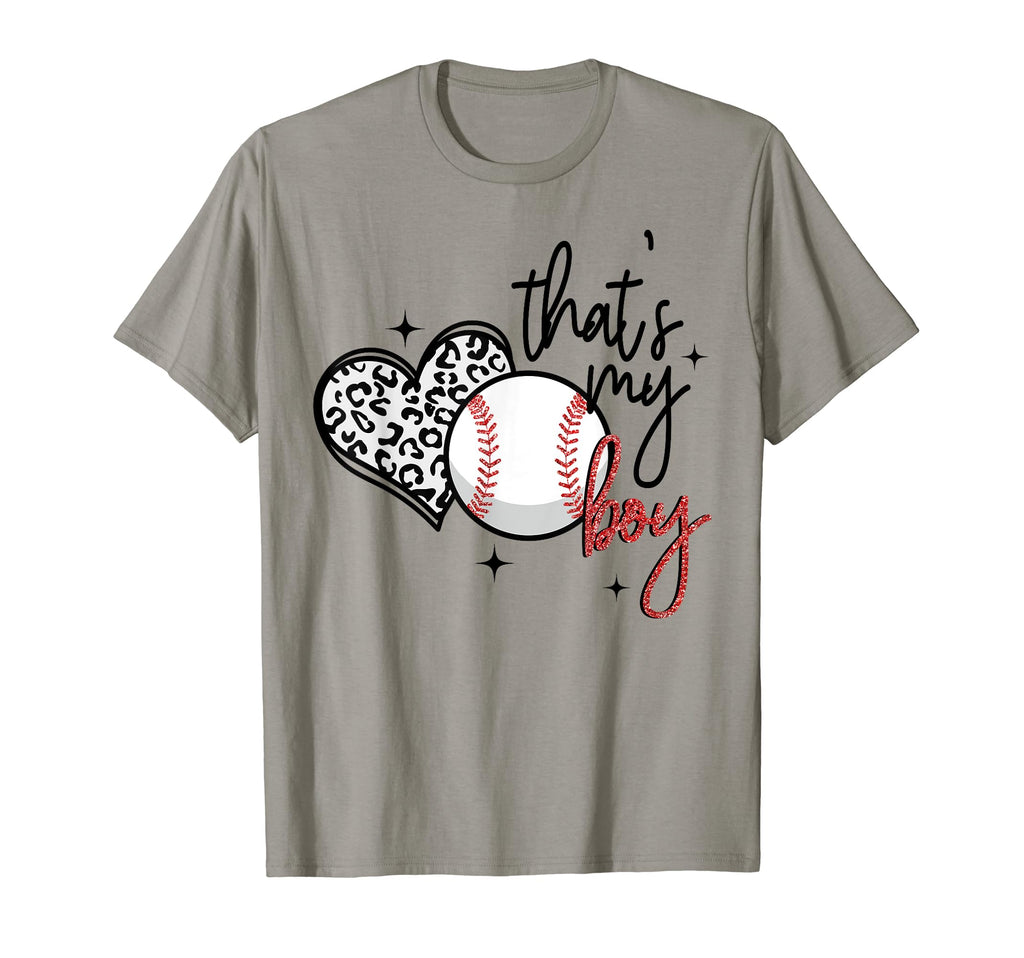 Thats My Leopard Heart Mothers Day T-Shirt - Fun Novelty Design Unisex - T-Shirt, Sweatshirt, Hoodie
