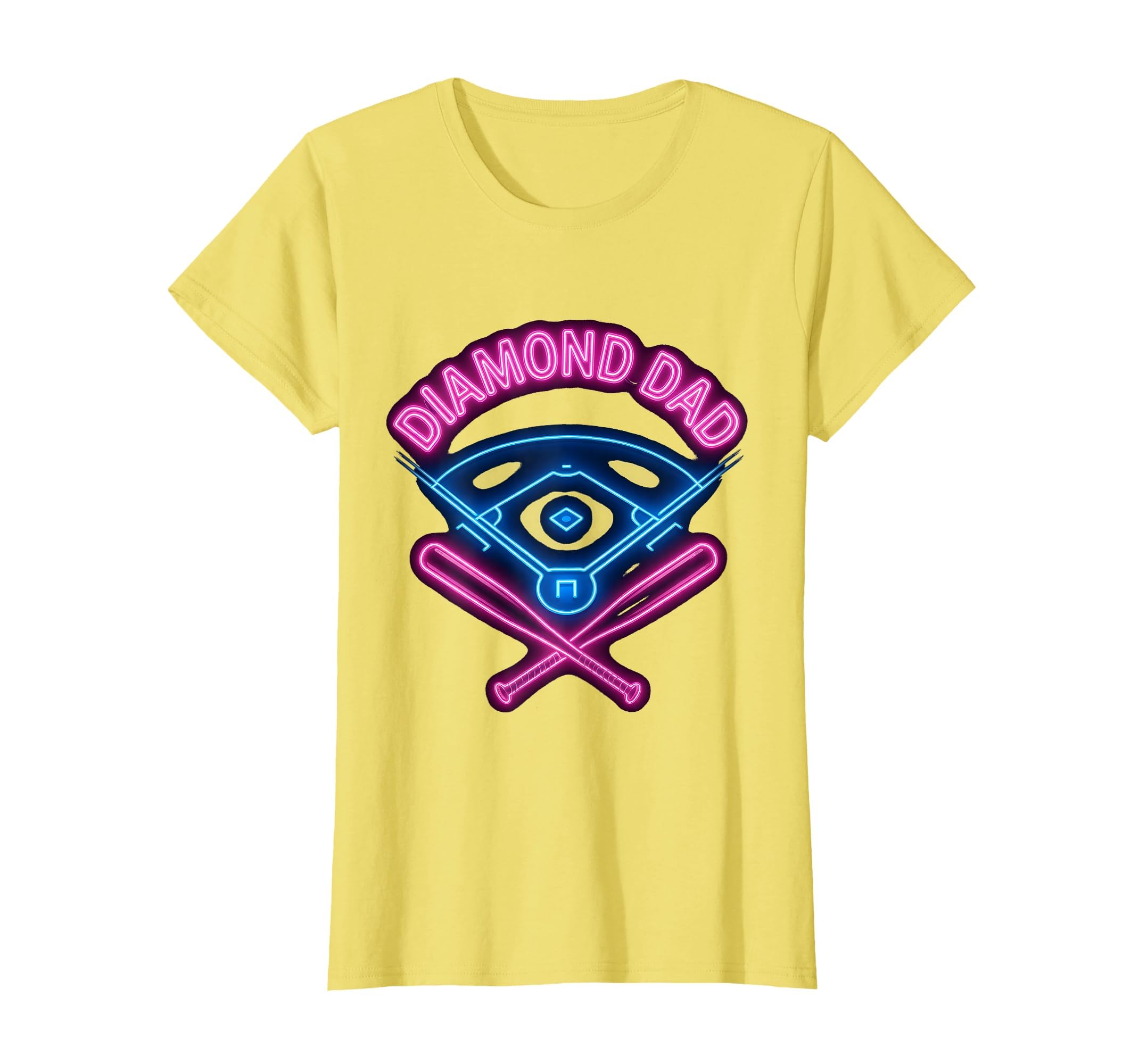 Diamond Dad Baseball T-Shirt - Casual Everyday Wear for Adults - T-Shirt, Sweatshirt, Hoodie