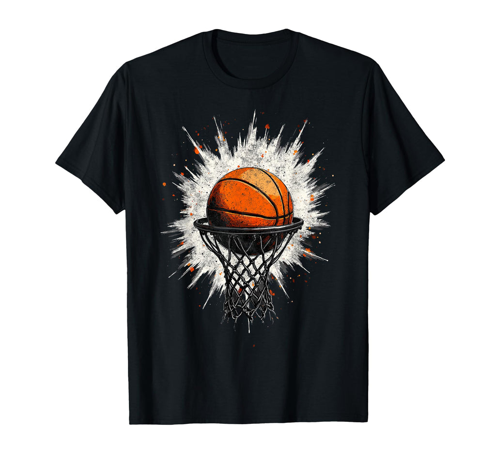 Basketball Player Fan Dad Game Day Funny T-Shirt - Graphic Print Men Women - T-Shirt, Sweatshirt, Hoodie