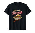 Serve Dessert Pickleball Diner T-Shirt - Novelty Apparel Unisex - T-Shirt, Sweatshirt, Hoodie
