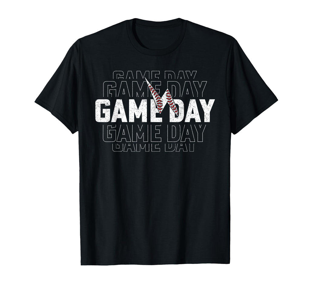 Baseball Game Day Mom Baseball Mom T-Shirt - Fun Novelty Design Unisex - T-Shirt, Sweatshirt, Hoodie