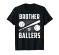 Brother Ballers Funny Baseball T-Shirt - Unique Graphic for Adults - T-Shirt, Sweatshirt, Hoodie