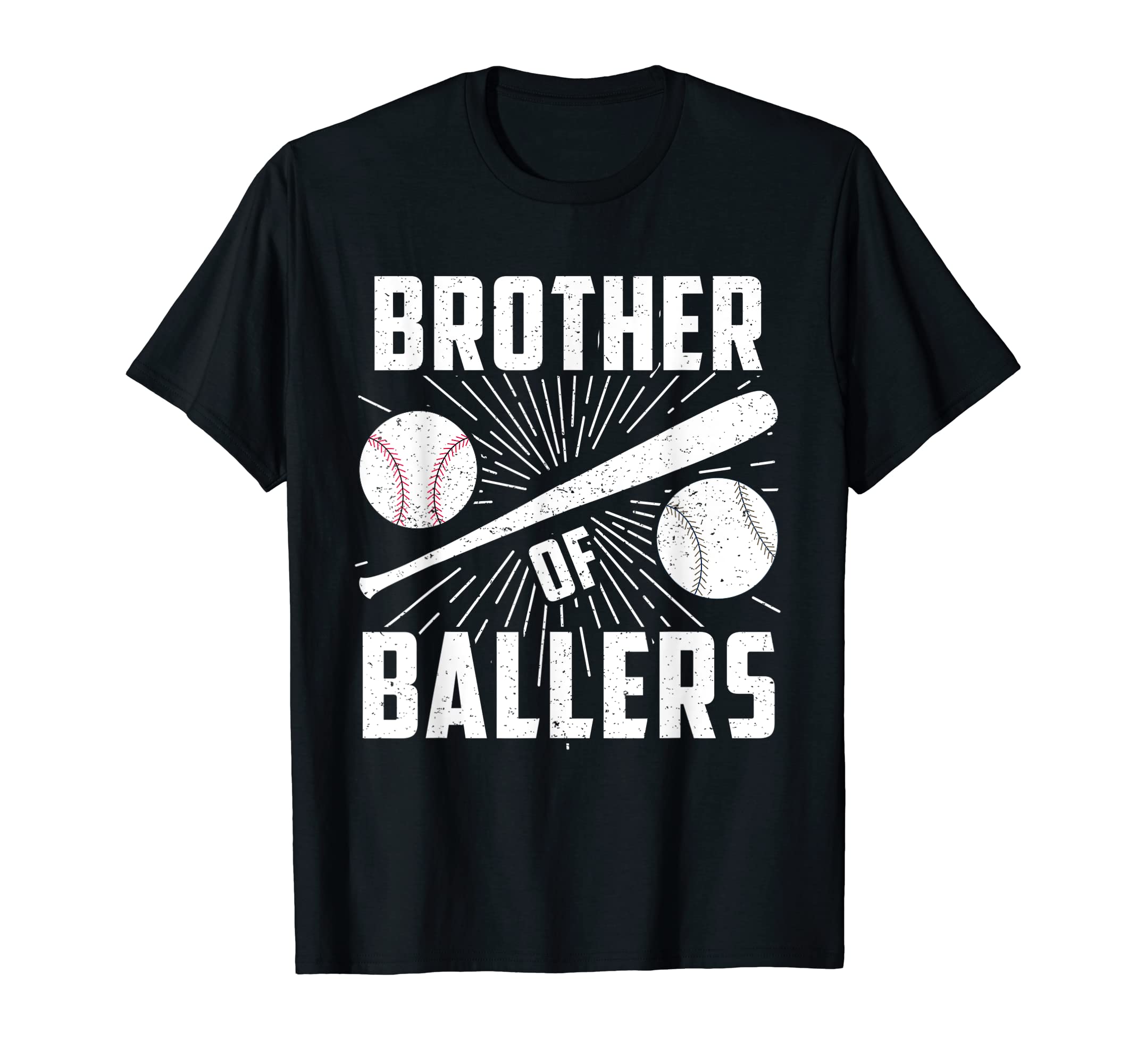 Brother Ballers Funny Baseball T-Shirt - Unique Graphic for Adults - T-Shirt, Sweatshirt, Hoodie