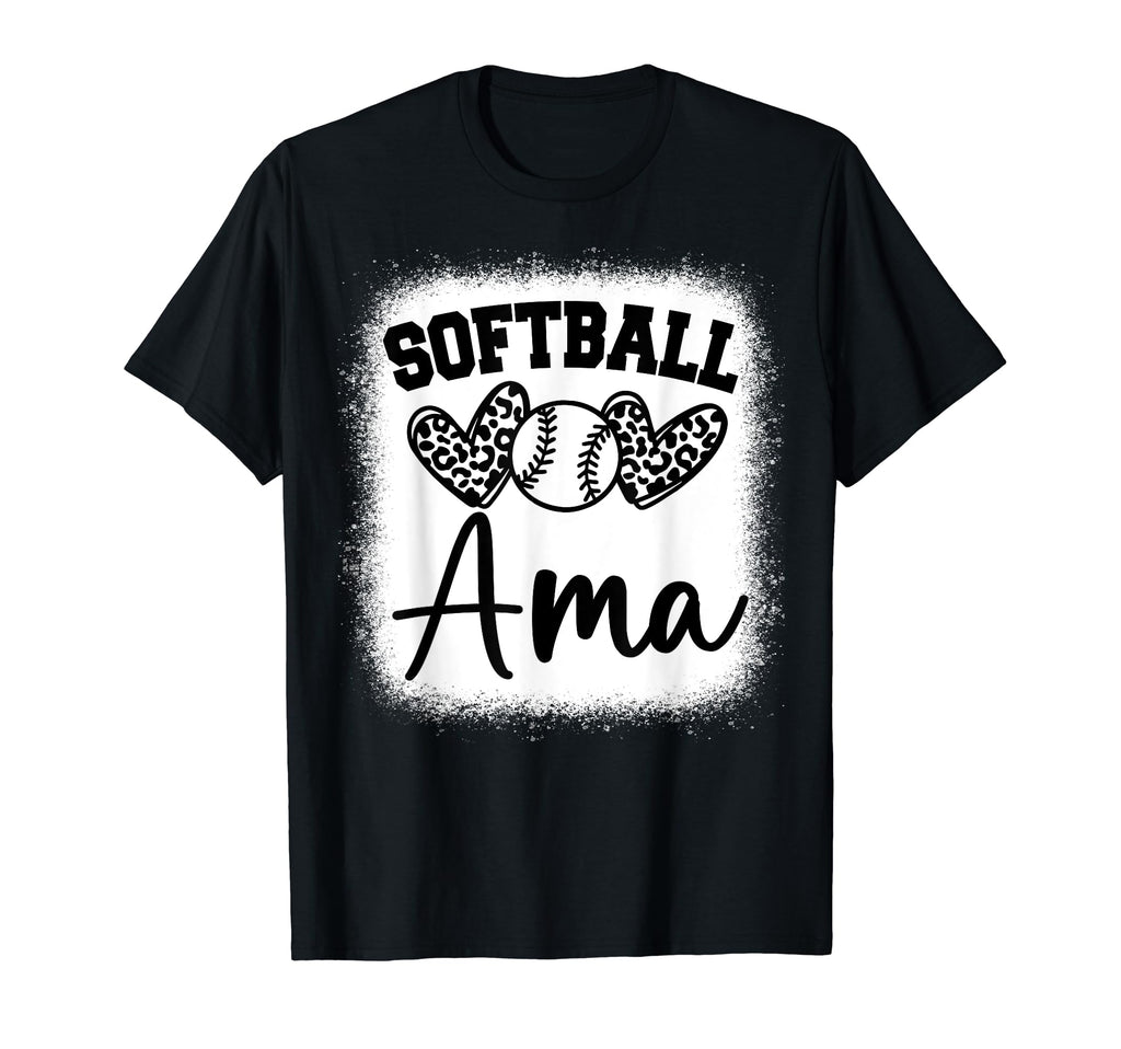 Personalized Baseball Heart Ama T-Shirt - Streetwear Style Men Women - T-Shirt, Sweatshirt, Hoodie