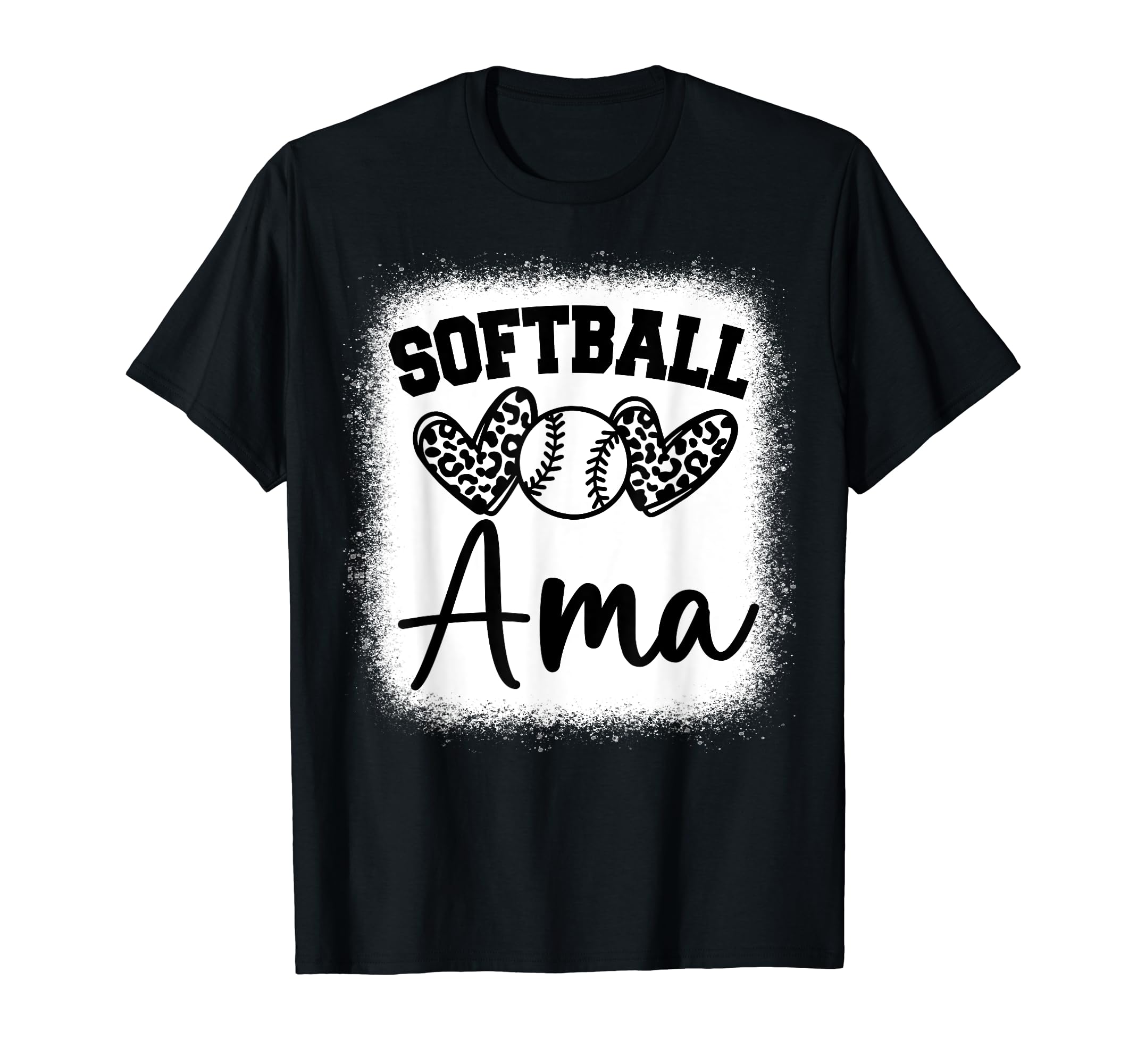 Personalized Baseball Heart Ama T-Shirt - Streetwear Style Men Women - T-Shirt, Sweatshirt, Hoodie